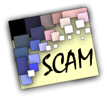 SCAM logo